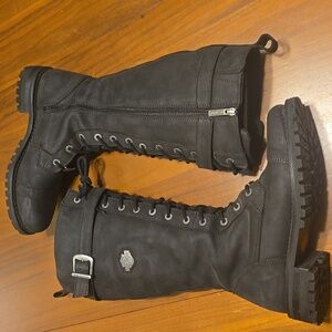 Harley-Davidson® Riding Appropriate* Women's Knee-High Savannah Boots - 10M